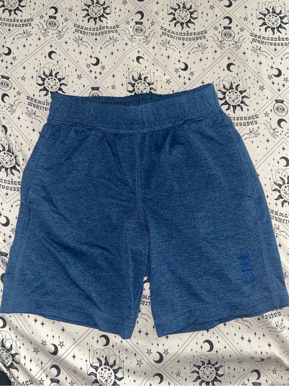 Roots Kids Navy Heather Athletic Shorts